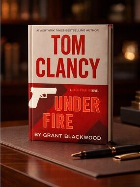 EUC “Under Fire” By Grant Blackwood A Tom Clancy Novel - #1 NY Best Selling